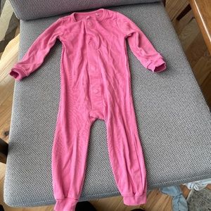 Magnetic Me organic cotton sleeper. Baby girls